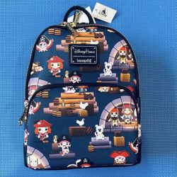 Loungefly Pirates of the Caribbean Disney Parks Exclusive Mini Backpack 