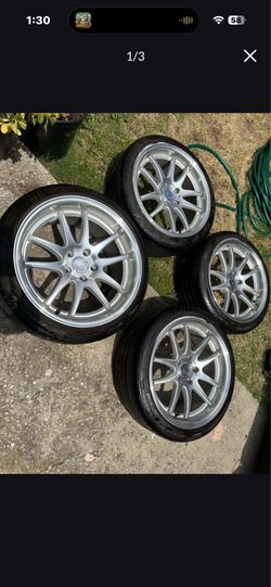 Aodhan DS02 wheels, silver 18x8.5