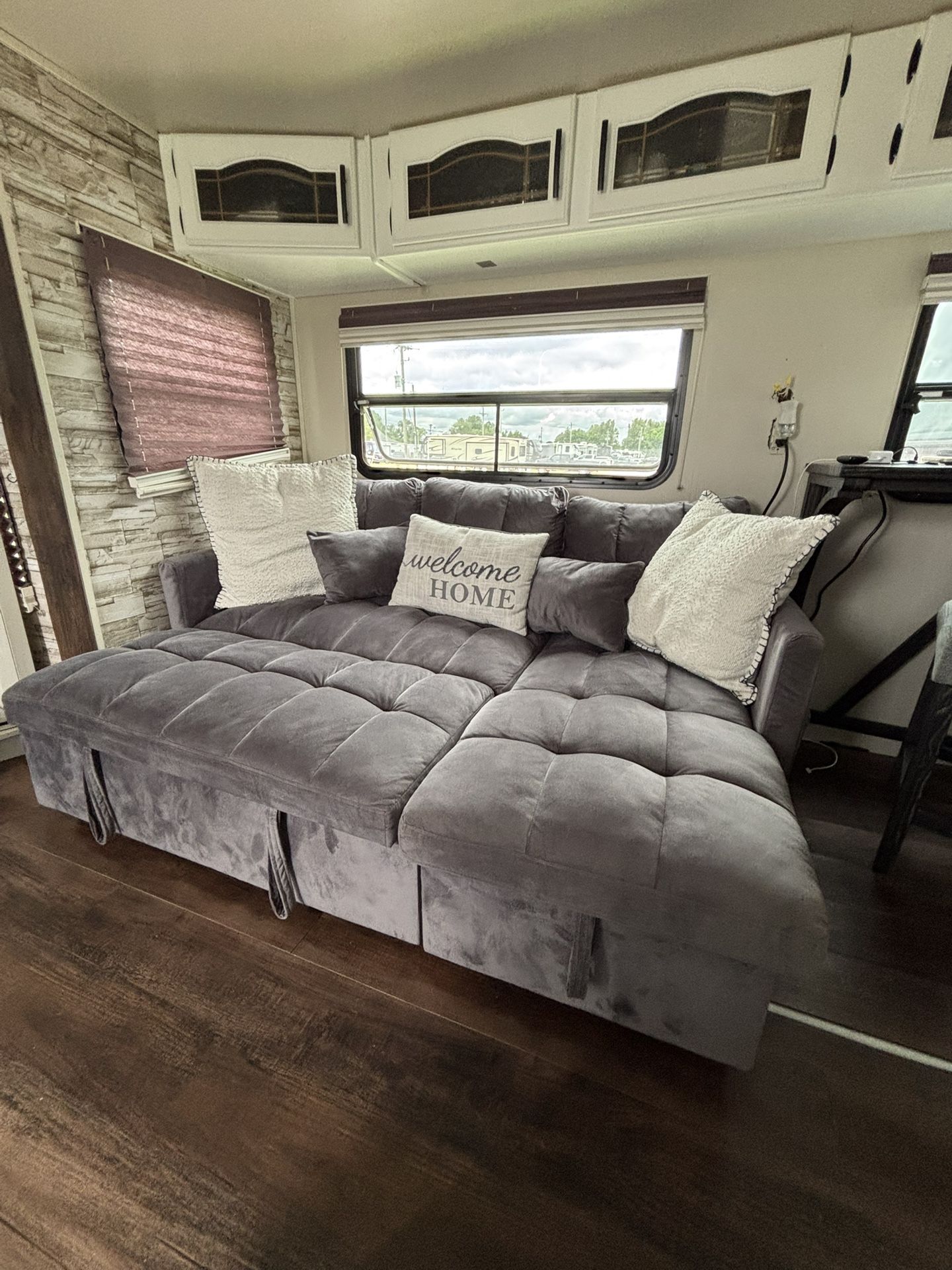 RV Sofa Bed with Storage