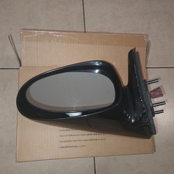 1 Nissan Altima Front Left Driver Side View Black Mirror Assembly