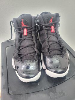 Jordan 6 Rings Black Cement