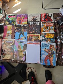 Mixed Comic Book Lot – DC, Marvel, Street Fighter & More