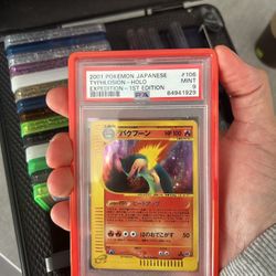 Typhlosion PSA 9 