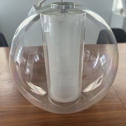 Modern Unique Lamp White/Clear GREAT CONDITION 