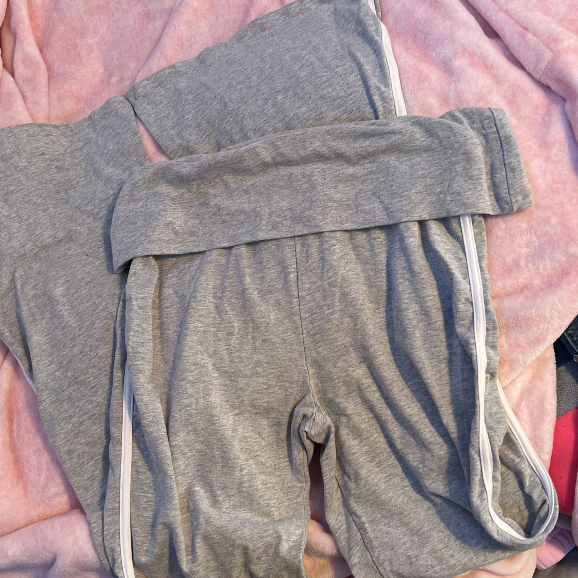 Shein Grey Flared Pants