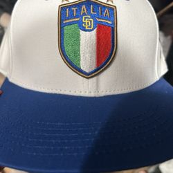 San Diego Padres Italian Italy Heritage Theme Game Snap Back Hat Cap NEW! I Have Two Brand New Ones! 