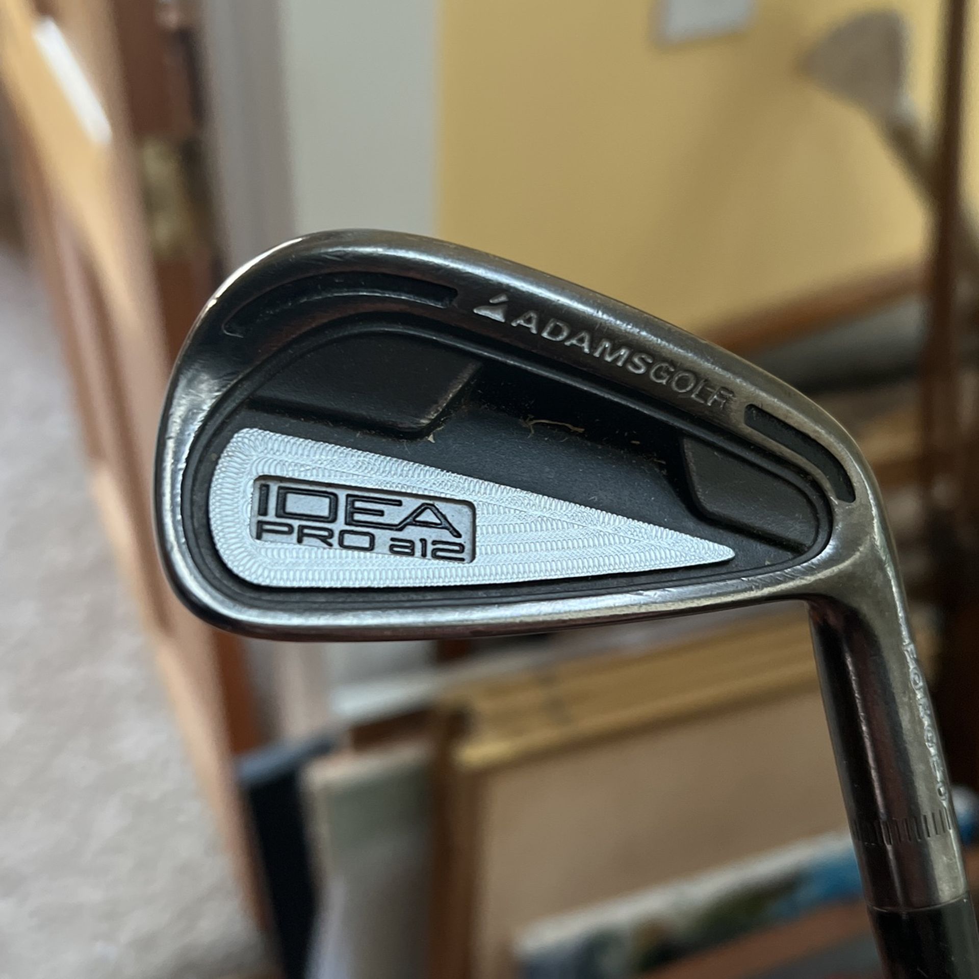 A Nice Set Of Adams Pro 12 Black Irons Golf Clubs for Sale in