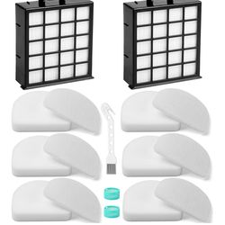 Filter Replacement Compatible with Shark POWERDETECT Upright Vacuum Cleaner and Shark Powered Lift-Away Heavy Duty Vacuum Suction