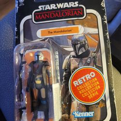 Mandalorian Retro Figure Star Wars 