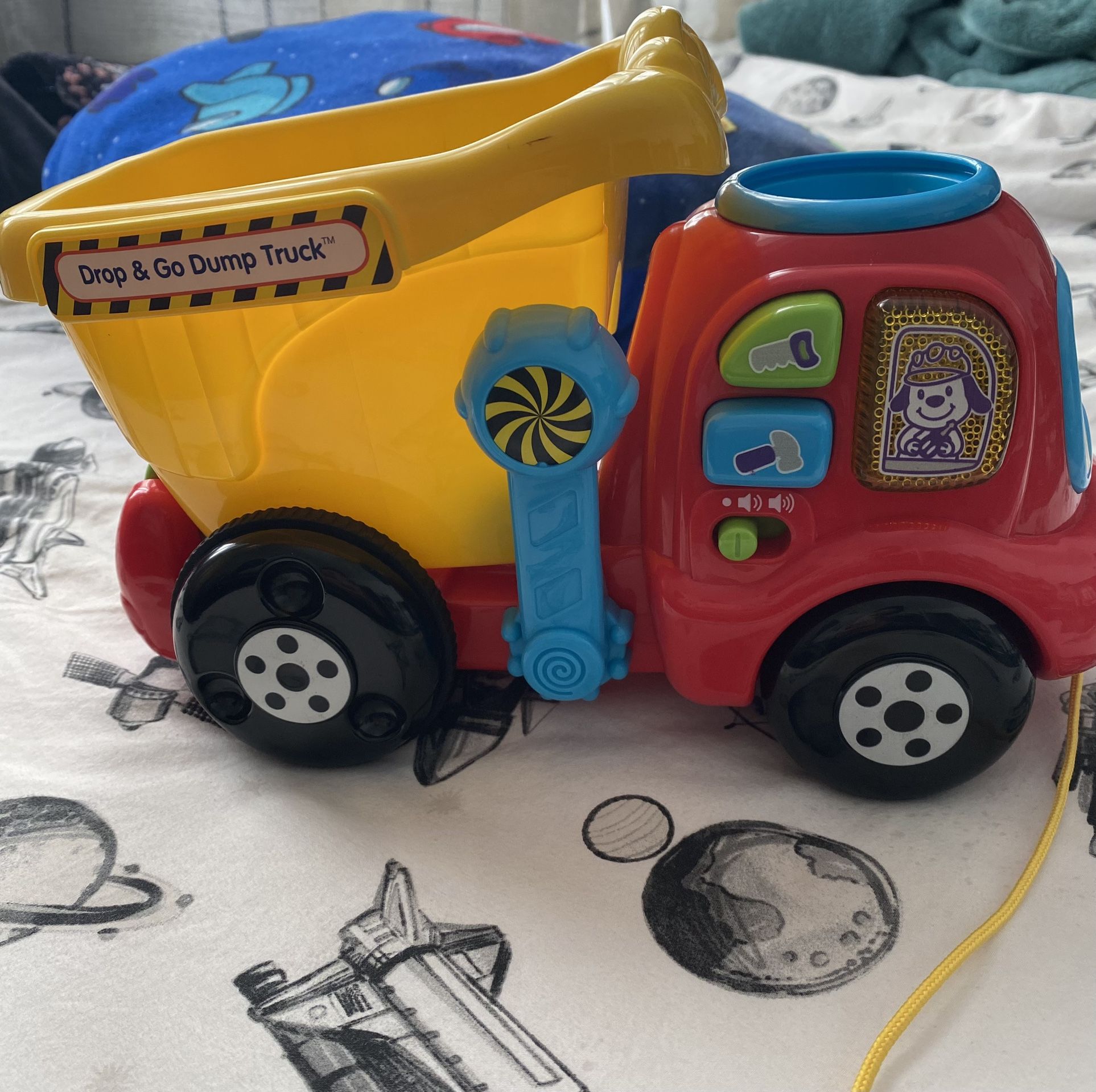 Drop And Go Dump Truck Toy Vtech