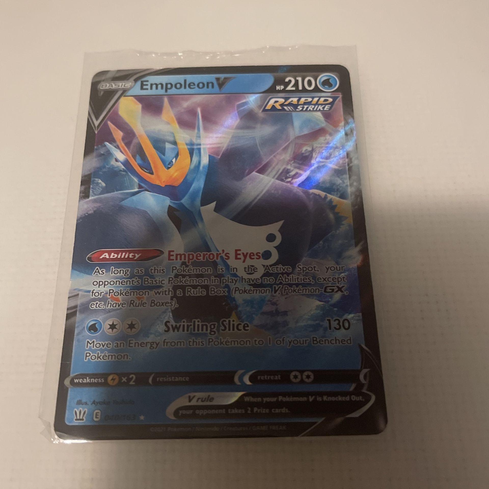 Pokémon Empoleon V 40/163