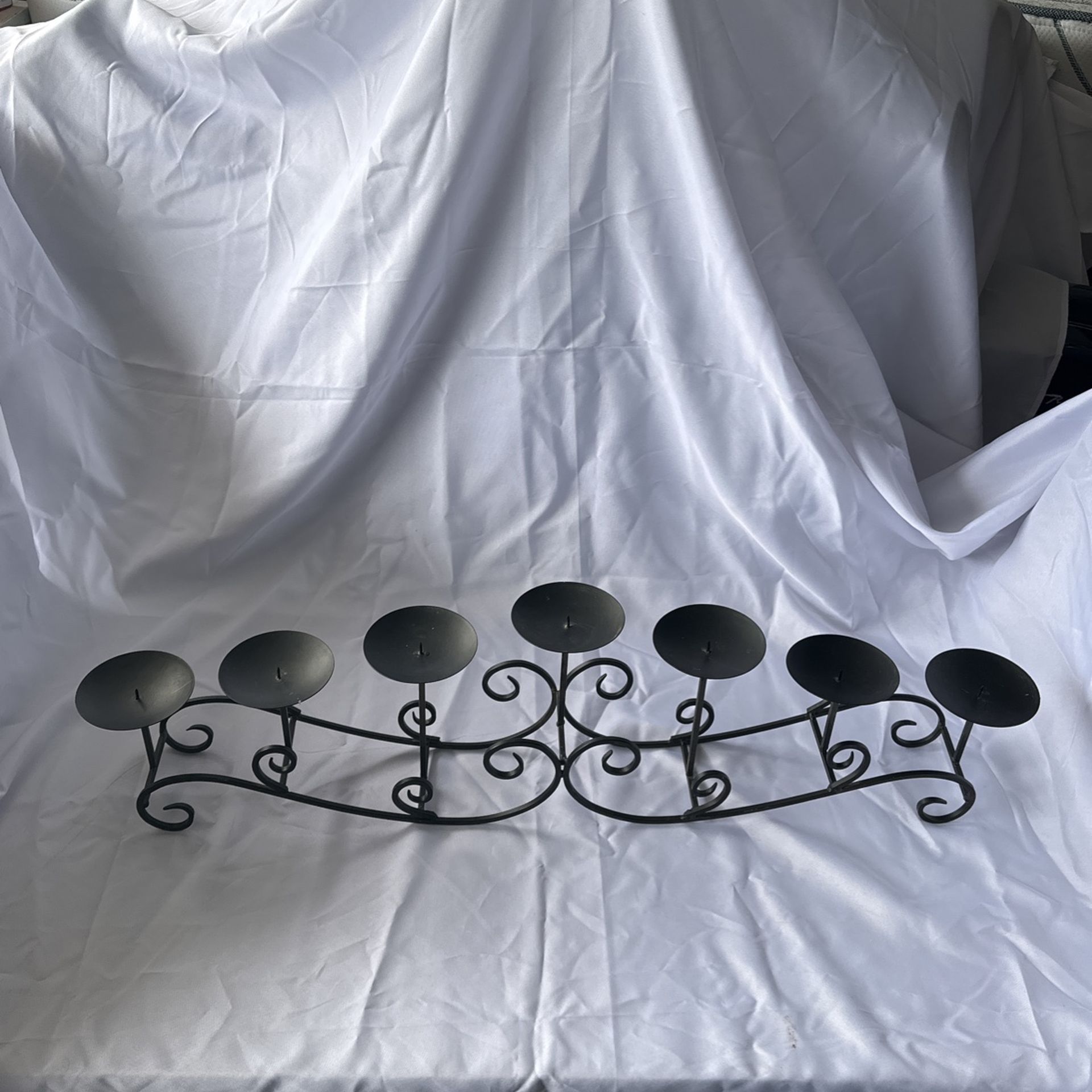 iron candle holder