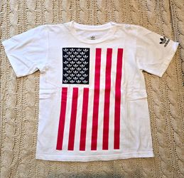 Boy's Adidas 4th of July T-shirt (L)