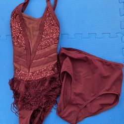 Dance or Ice Skating Costume Adult Size S 