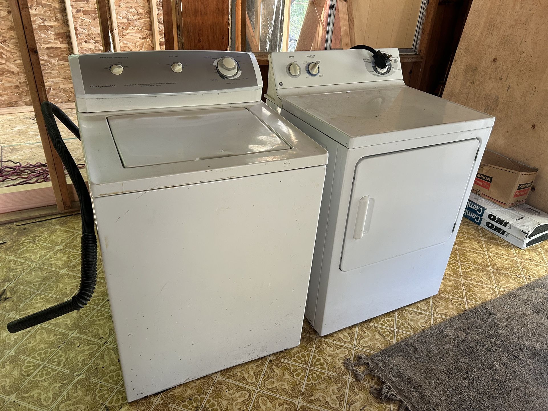 Washer and Dryer