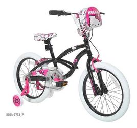 Hello Kitty Girl's 18" Bicycle with training wheels