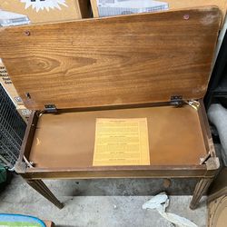 Hammond Organ Spinet Bench