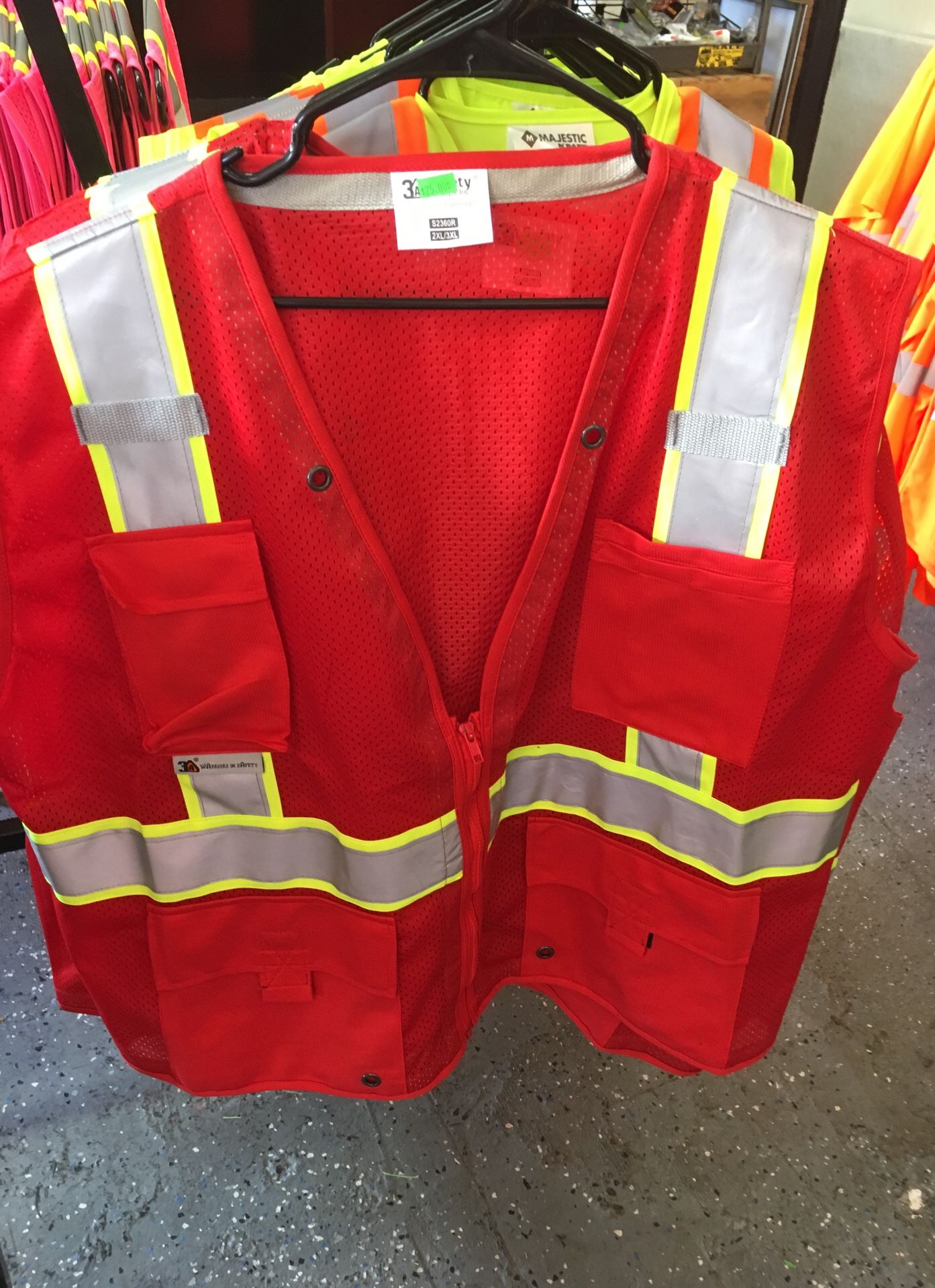 Red Safety Vest