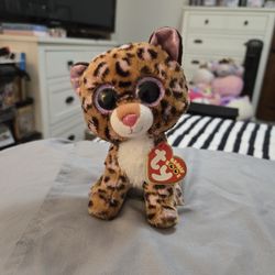 New. Ty. Beanie Boos. Patches The Leopard.