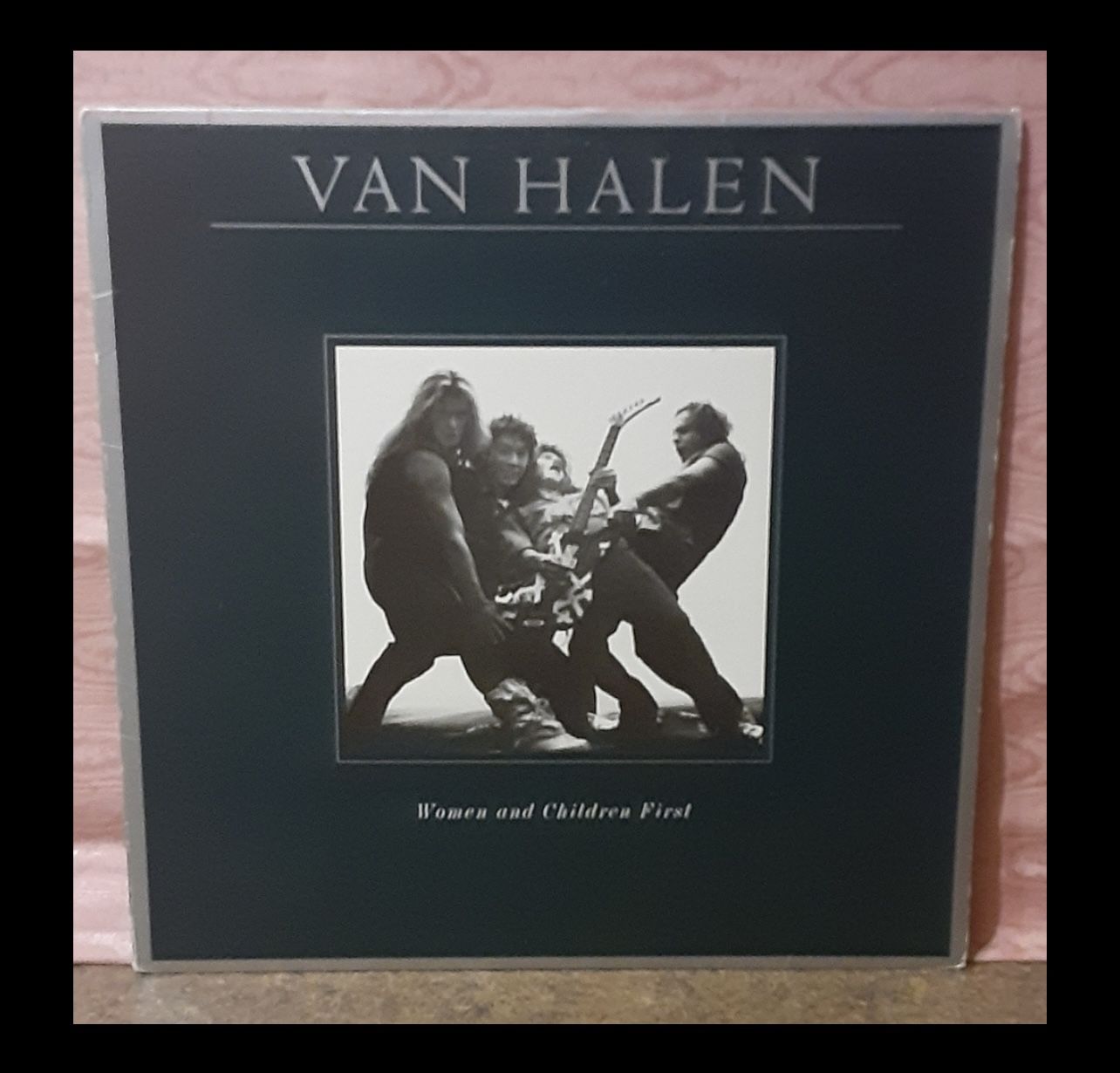 Vintage 1980 Van Halen Original Pressing Women and Children First Vinyl LP Album Vocals: David Lee Roth Guitar: Edward Van Halen Drums: Alex Van H