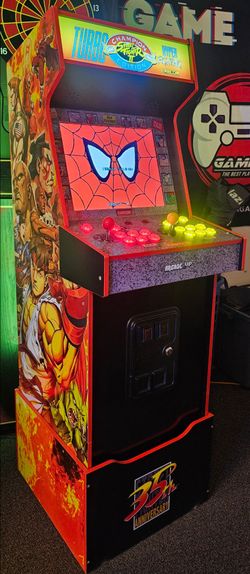 Turbo Street Fighter Arcade1up Cabinet With Over 15,000 Video Games