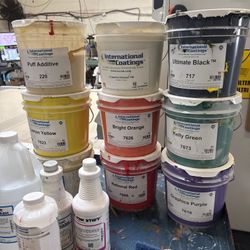 Plastisol Inks! Half Used Or Less