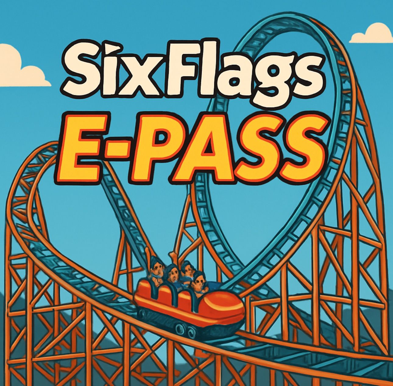 Six Flags Magic Mountain E-Ticket + Flash Pass