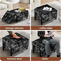 New Modern Foot Stool with Storage