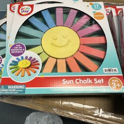 Sidewalk Chalk In Sunshine Shape