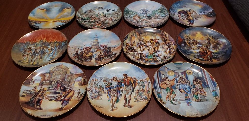 1977 YIANNIS KOUTSIS "THE CREATION" SERIES PLATES
BIBLE