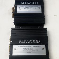 Kenwood Amplifiers Bass & Voice Amplifiers Working Condition”