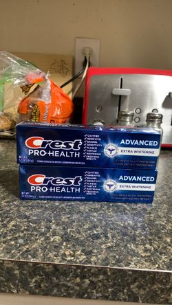 Crest Pro-Health  “Extra Whitening” Toothpaste-2 Items!($7.94+ Value)