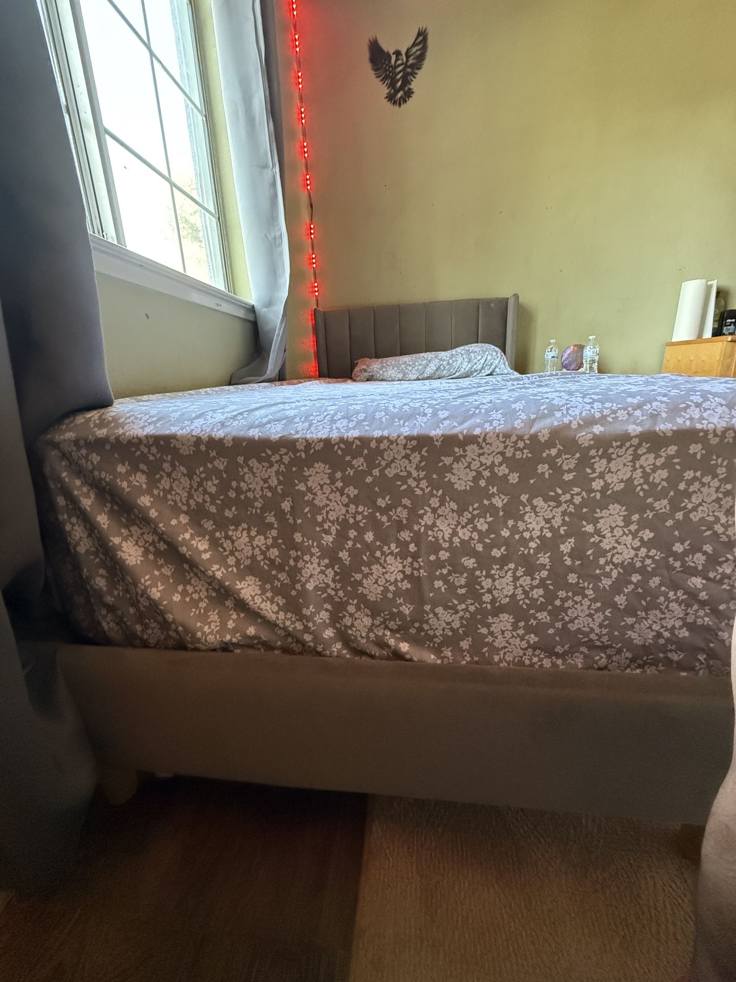 Bed/matress And Side Table For Sale
