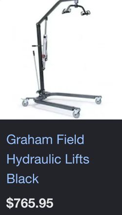 Drive elderly manual hydraulic lift