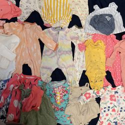 Baby Clothes And Diapers 