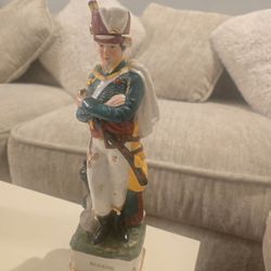 Vintage Grenadier Spirits Decanter – Napoleonic “Eugene” – 1970s Porcelain