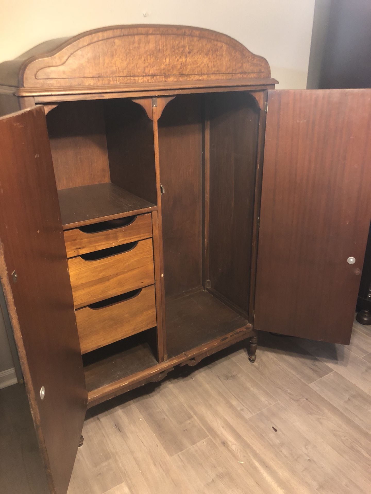 Antique cabinet armoire