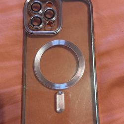 iPhone 12 Pro Max Pink/Clear Case