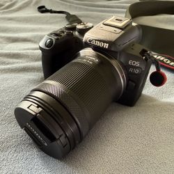 Canon EOS R10 w/ 18-150mm Lens