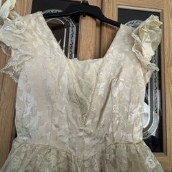Wedding Dress Vintage 1986