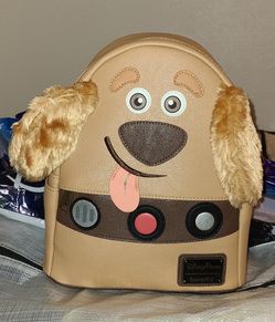 Disney parks Loungefly Dug of UP Backpack, Pixar Movie