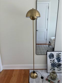 Gold lamp