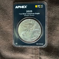 2025 American Silver Eagle 1oz ( First Strike Eligible )