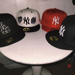 Yankees And LA Fitted Hats