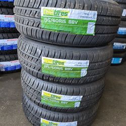 195/60/15 New Tires Set Of 4 Tbb Installed And Balanced Set De 4 Llantas Nuevas Instaladas Y Balanceadas