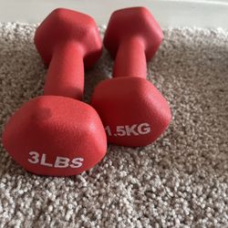 3lb Dumbbell Set