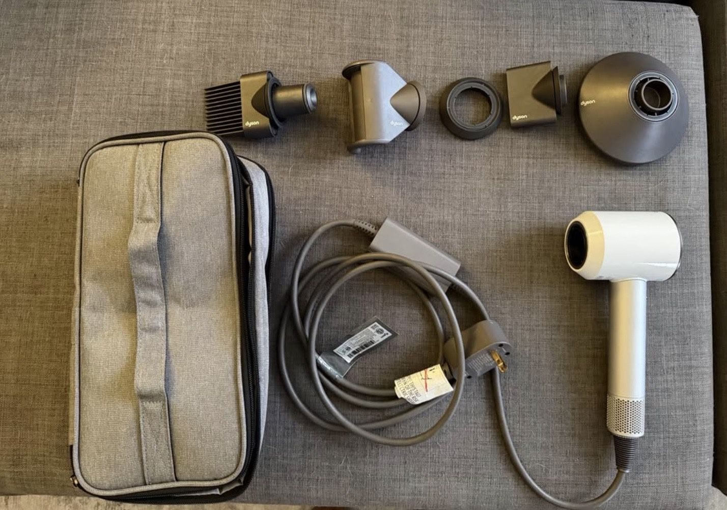 Dyson Supersonic Hair Dryer With Attachments And Case