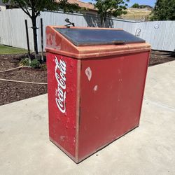 Antique Coca Cola Bottle Dispenser