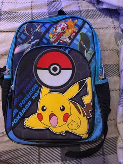 Pokémon light up backpack