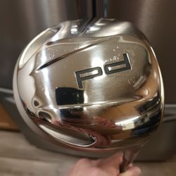 Golf Club TaylorMade Porsche Design 9.5 Deg. +1" Right-Handed Stiff-Flex Driver EXCELLENT CONDITION